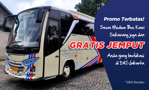 Promo Gratis Jemput Medium Bus